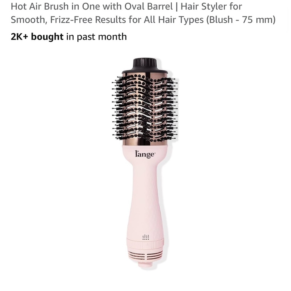 Lange Pink Styling Brush Dryer